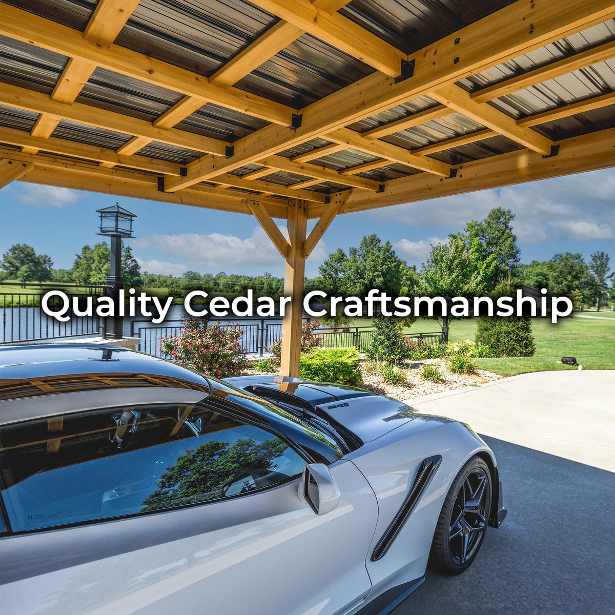 Kingsport Carport — 6.2m x 3.7m product photo 5