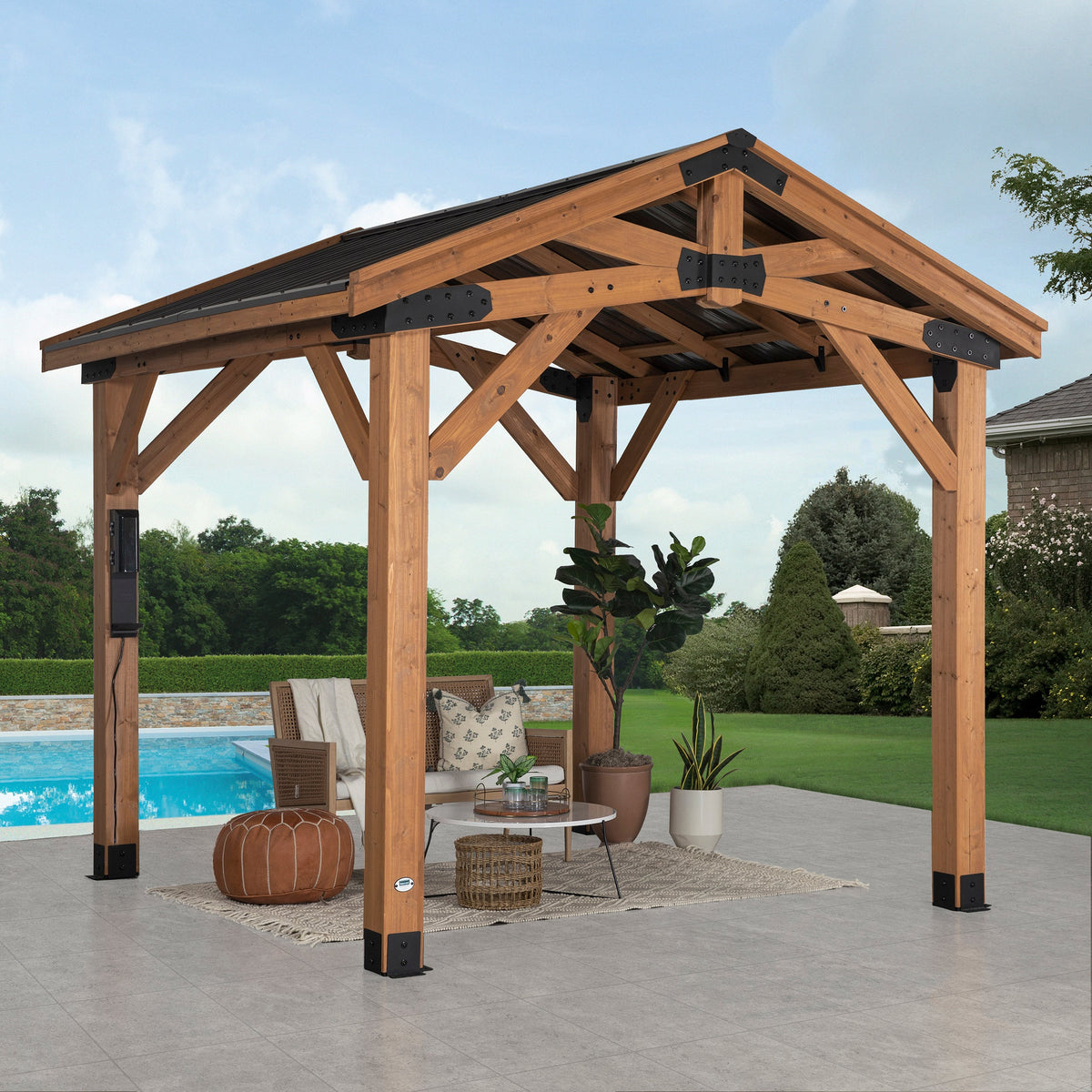 Norwood Gazebo — 3.7m x 3m product photo