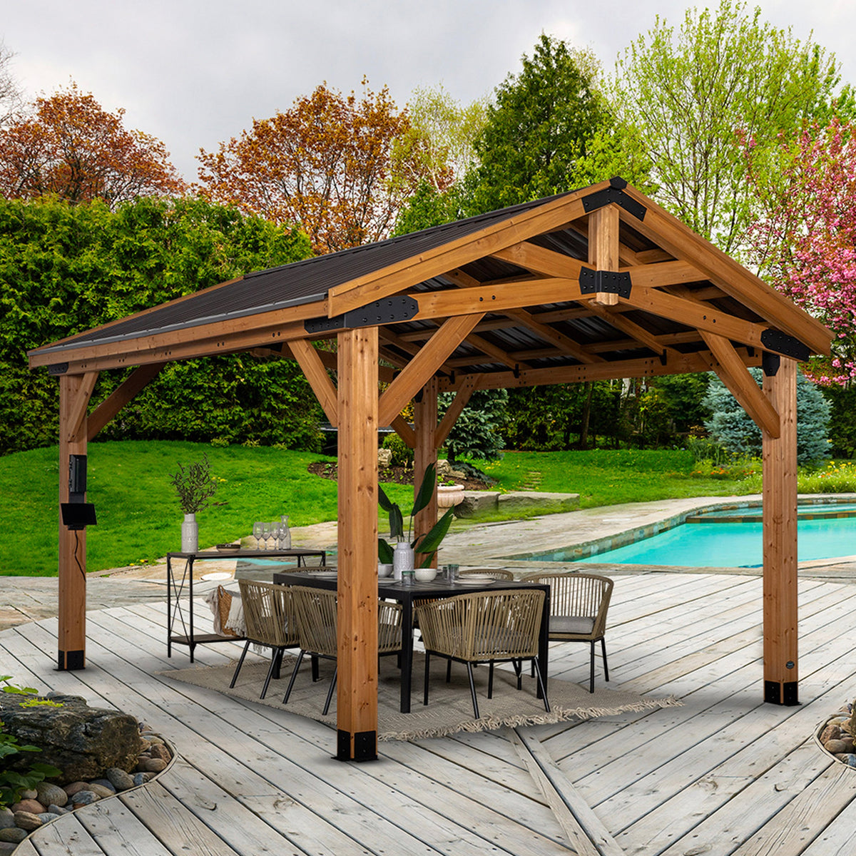 Norwood Gazebo — 4.3m x 3.7m product photo