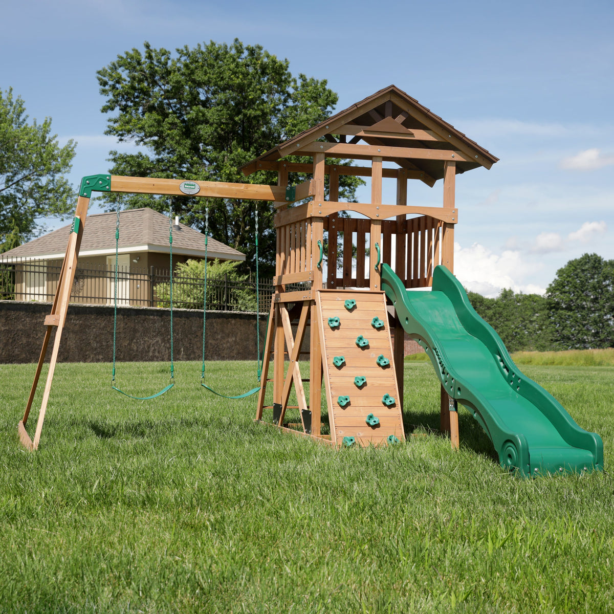 Lightning Ridge Play Centre Swing Set product photo