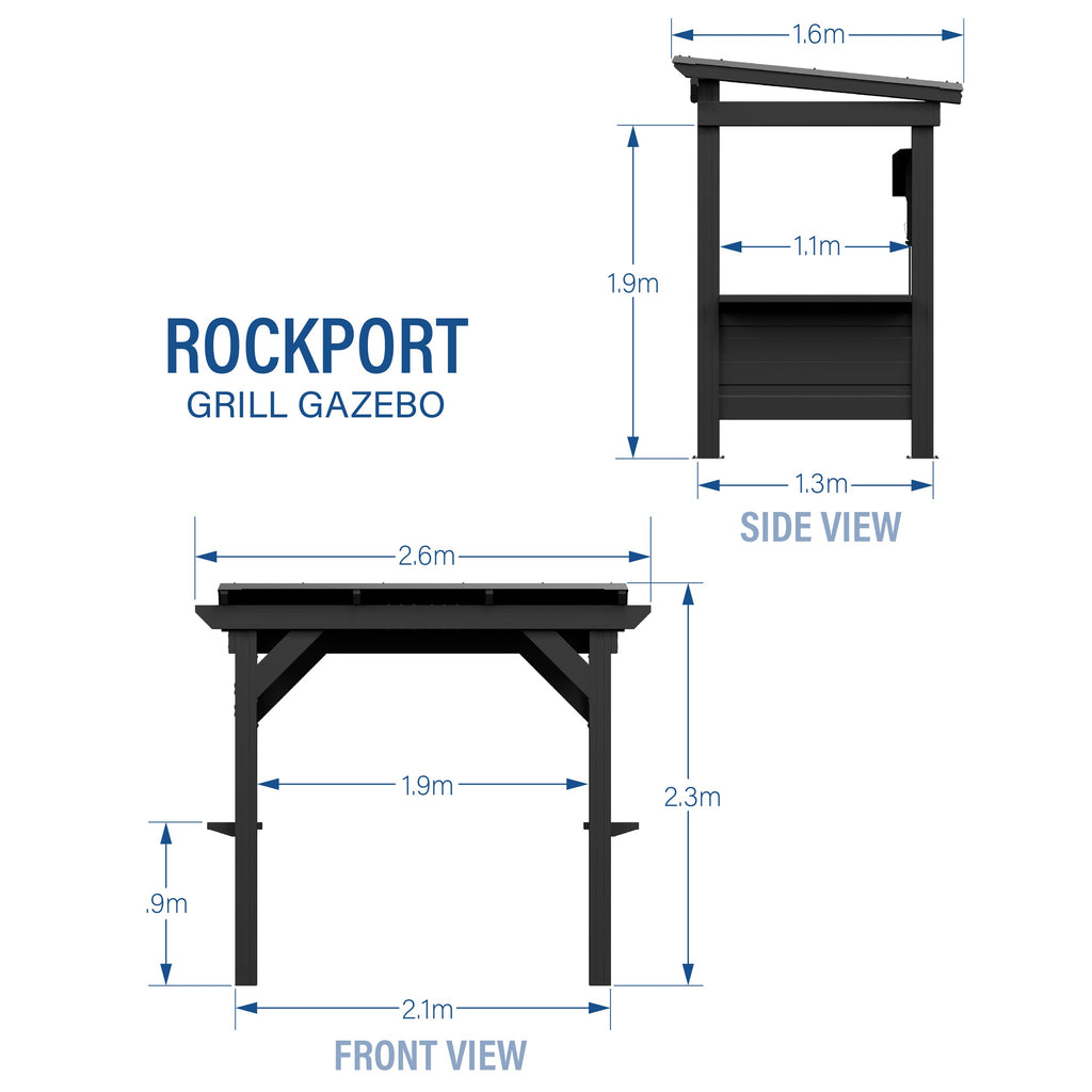 Rockport Barbeque Gazebo product photo 2