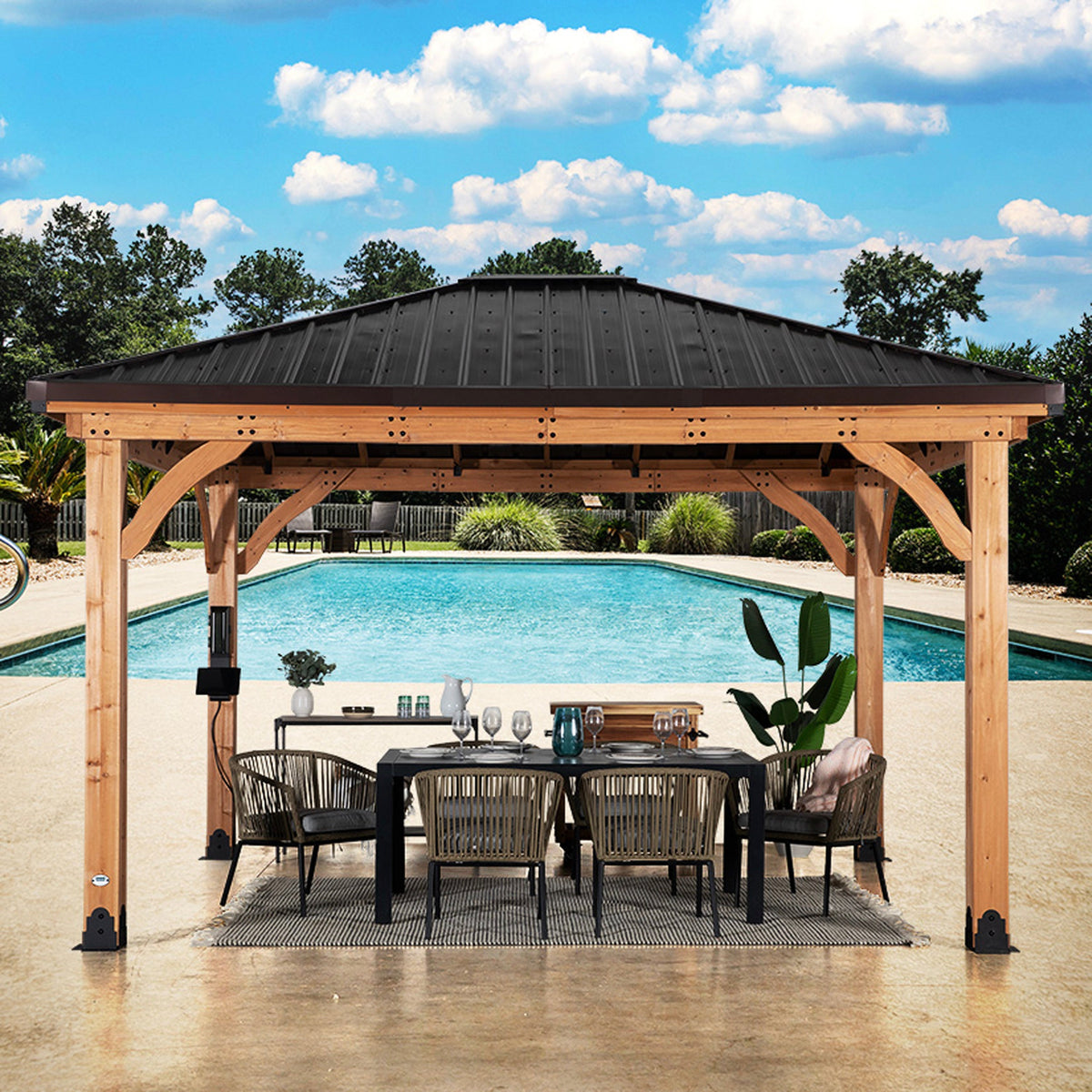 Barrington Gazebo — 4.3m x 3.7m product photo 5
