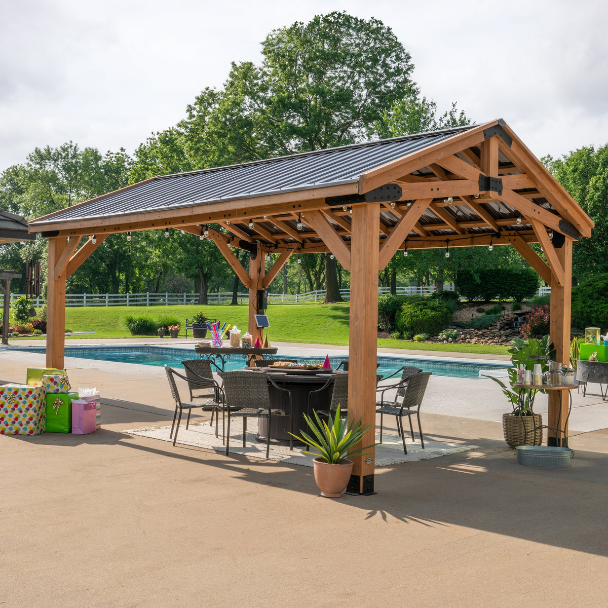 Norwood Gazebo — 4.9m x 3.7m product photo
