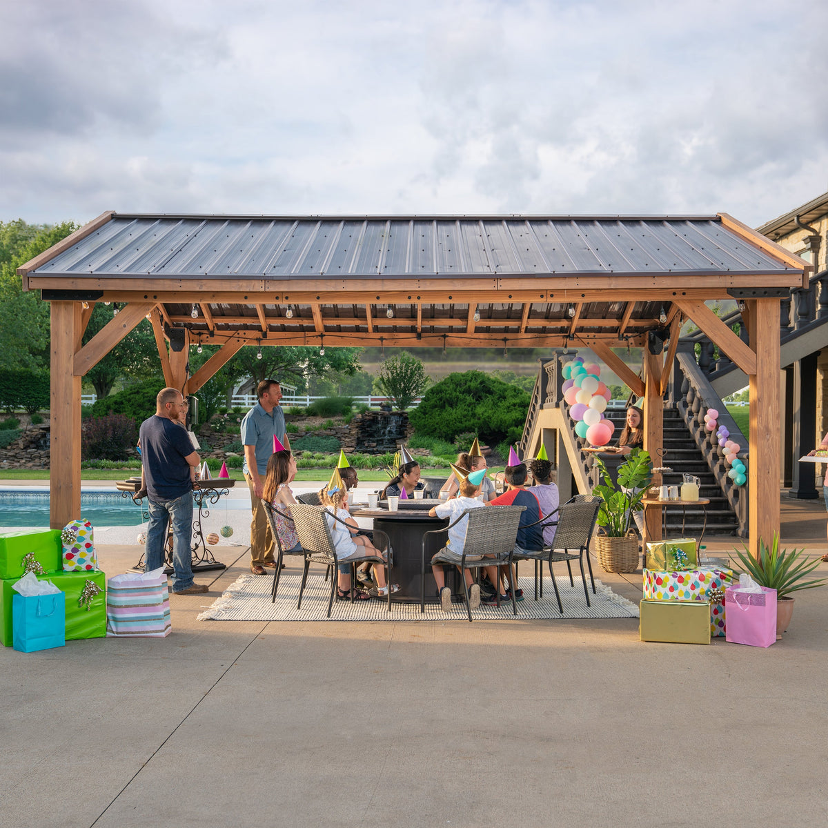 Norwood Gazebo — 4.9m x 3.7m product photo 5