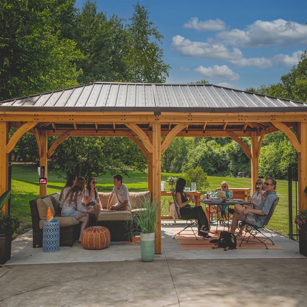 Barrington Gazebo-Carport — 6.1m x 3.7m product photo 6
