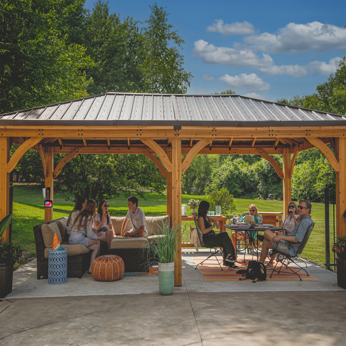 Barrington Gazebo-Carport — 6.1m x 3.7m product photo 6