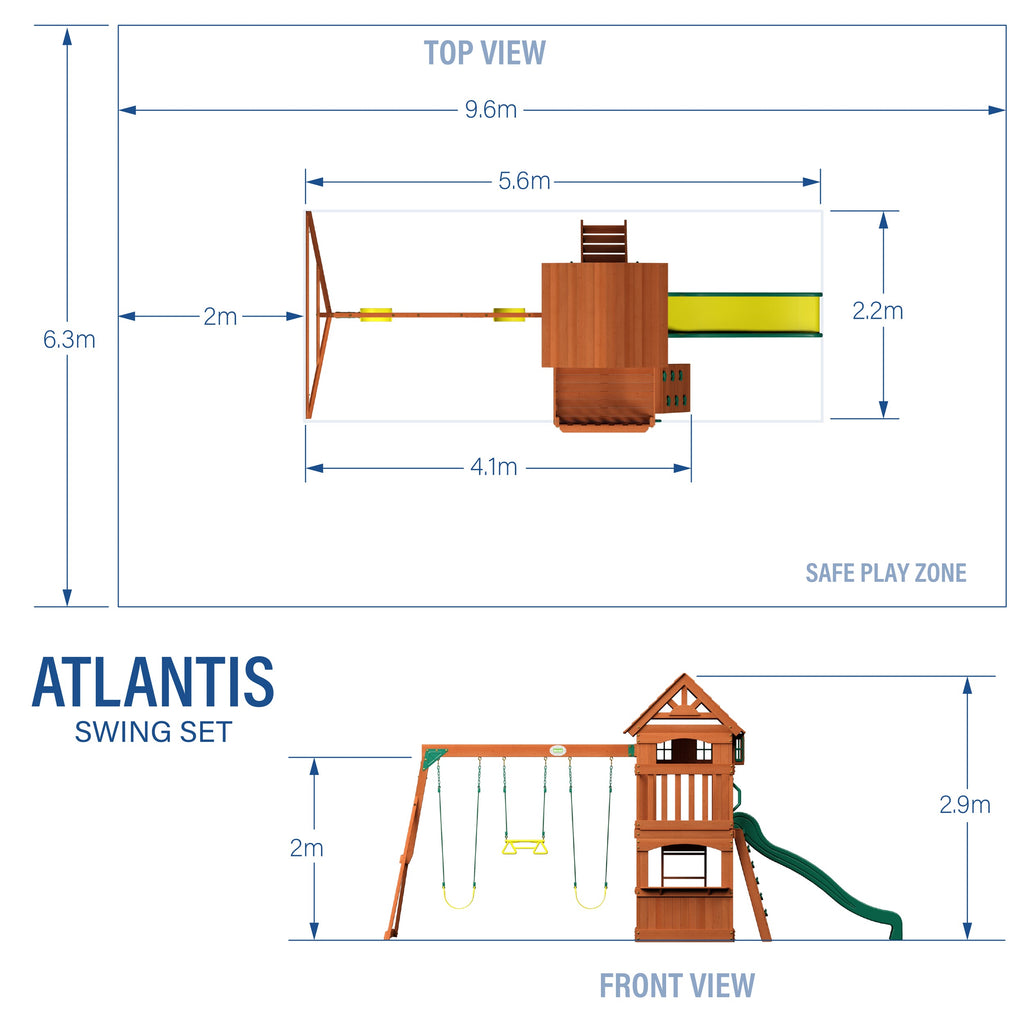 Atlantis Swing Set product photo 2