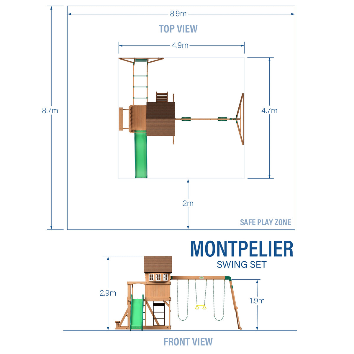 Montpelier Swing Set product photo 2