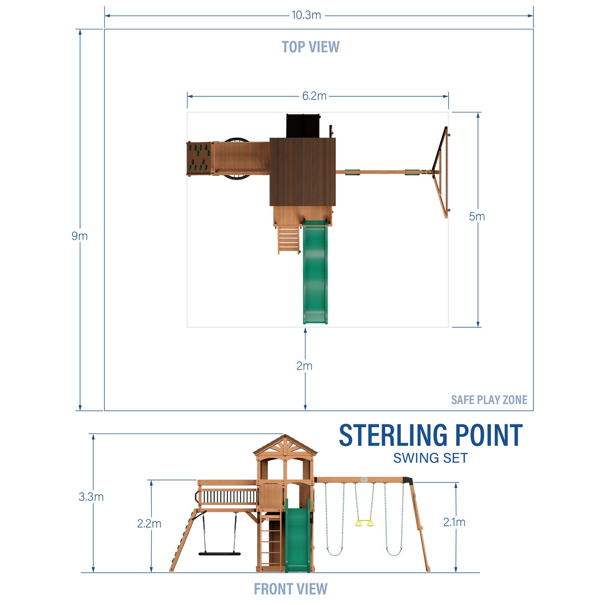 Sterling Point Swing Set product photo 3