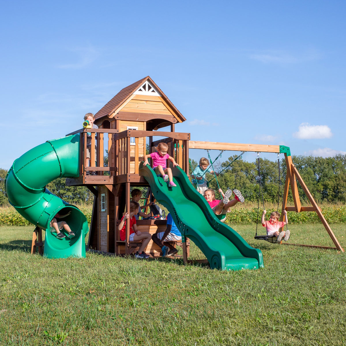 Cedar Cove Swing Set product photo