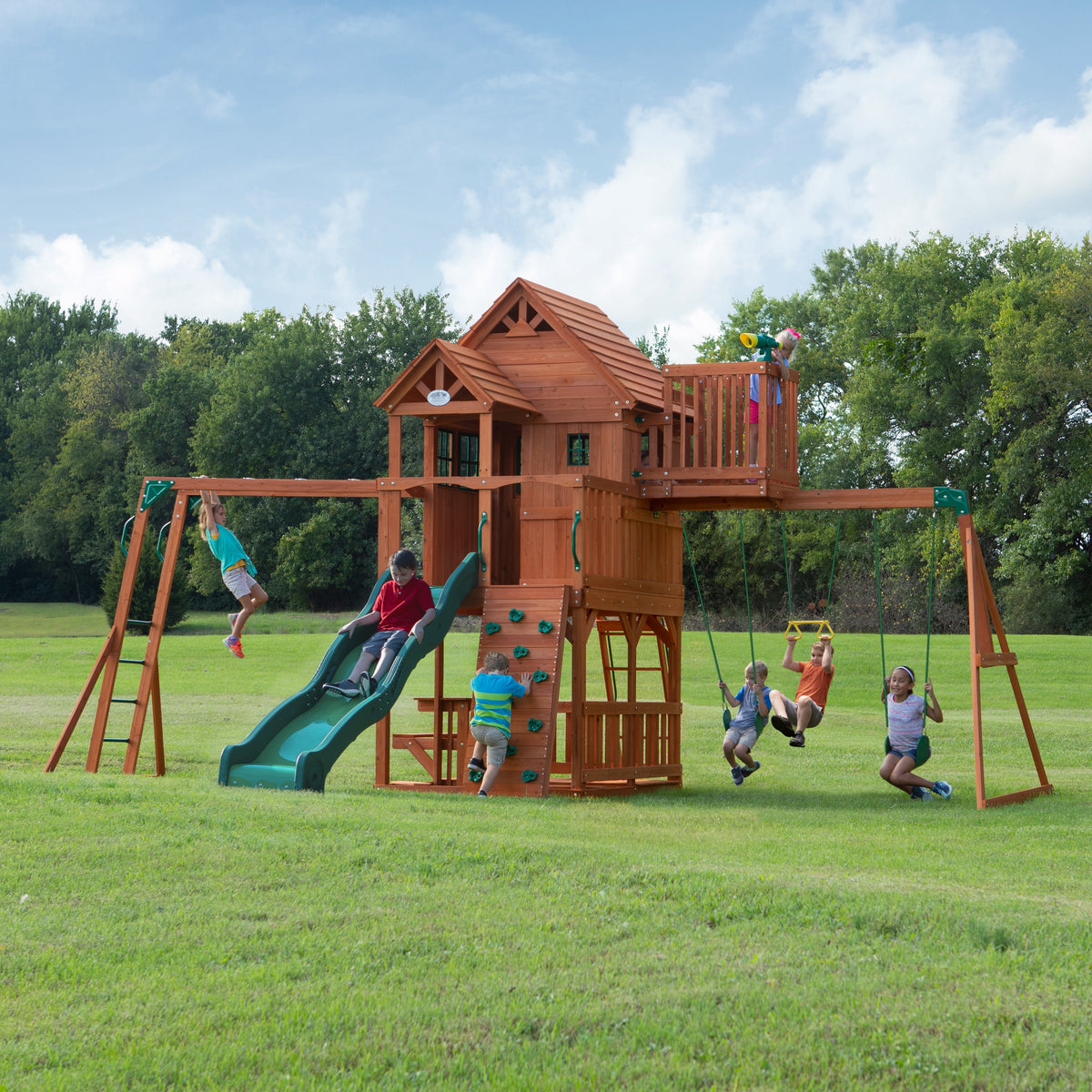 Skyfort II Swing Set product photo