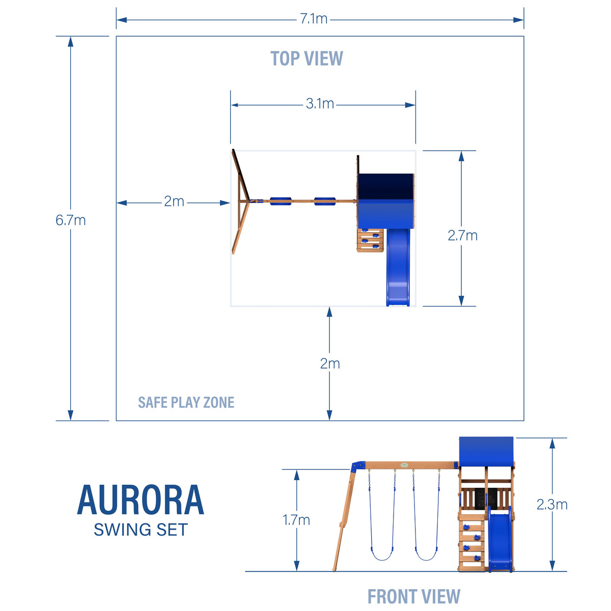 Aurora Swing Set product photo 2