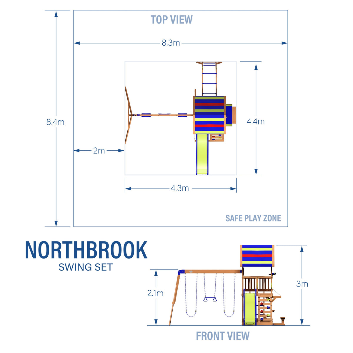Northbrook Swing Set product photo 2