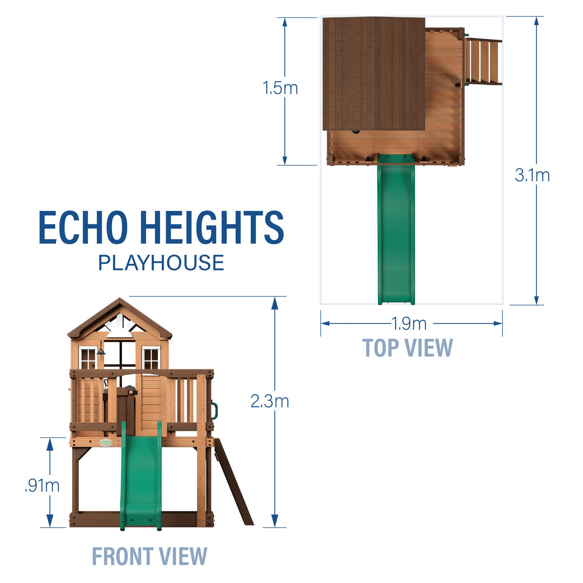 Echo Heights Cubby House product photo 2