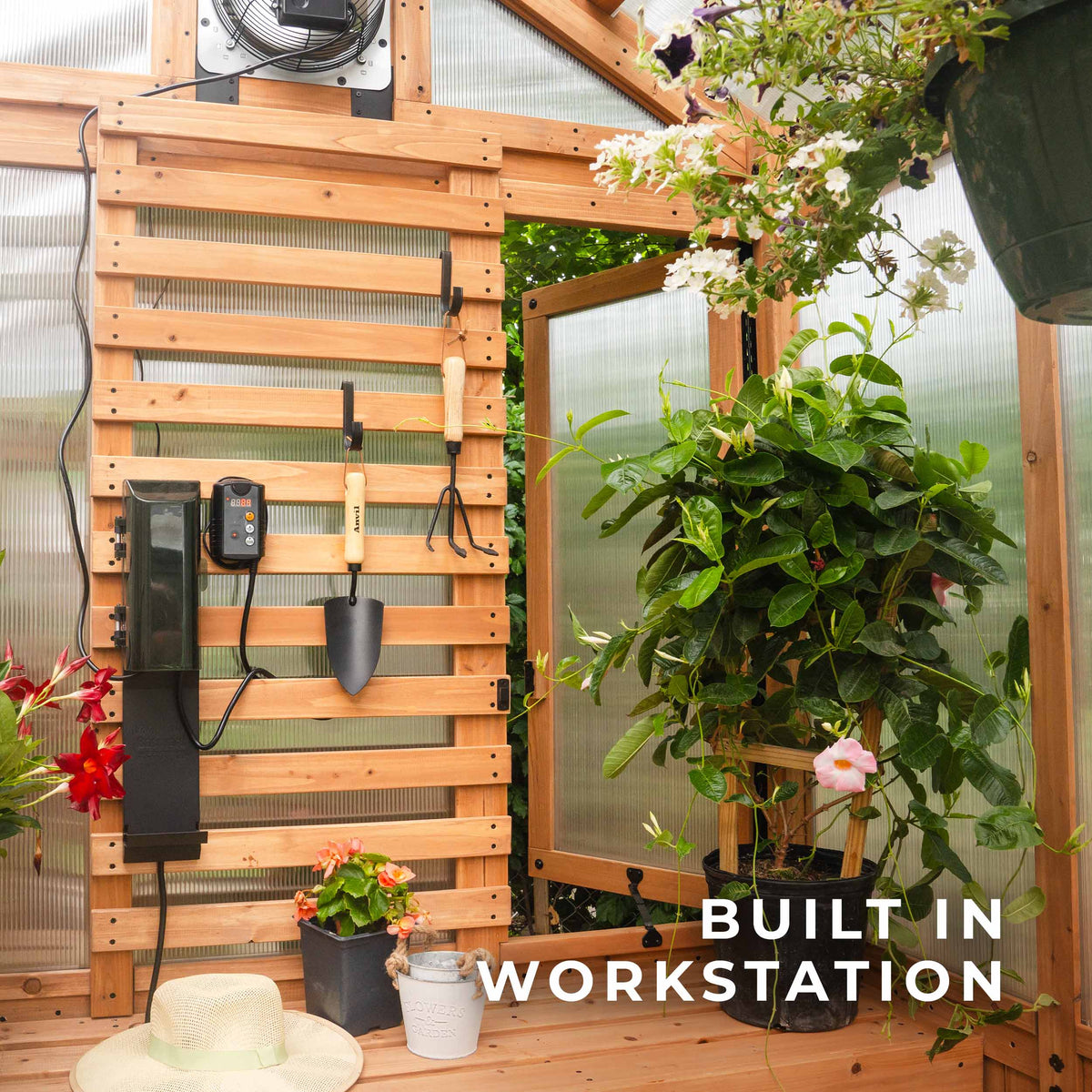 Bellerose Greenhouse — 2.9m x 1.8m product photo 7