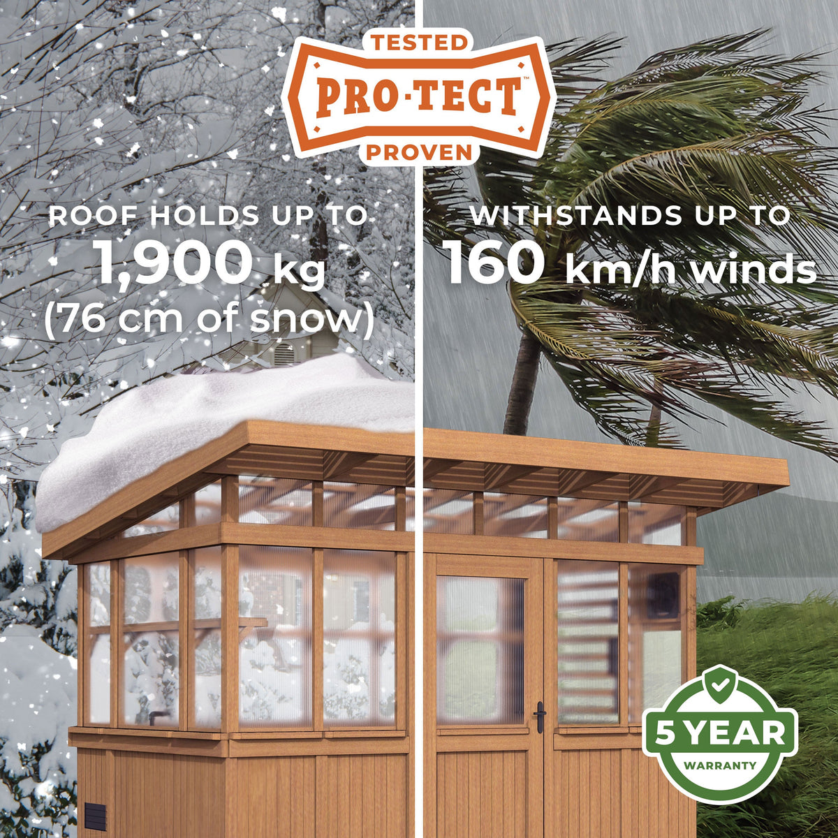 Poppy Greenhouse — 3.3m x 2.2m product photo 3
