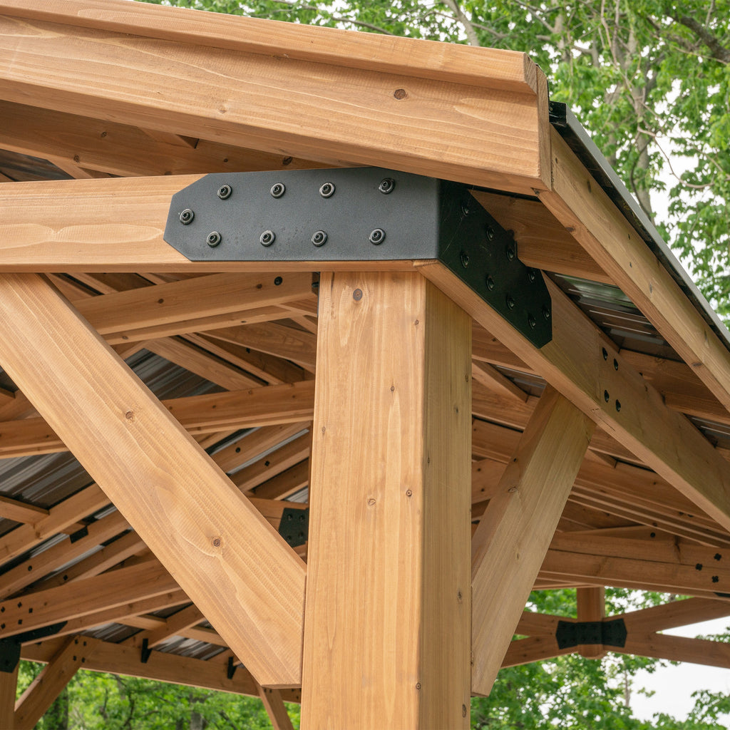 Norwood Carport-Gazebo — 6.1m x 3.7m product photo 7