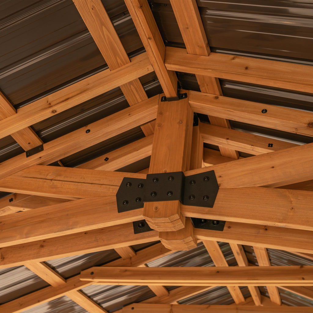 Norwood Carport-Gazebo — 6.1m x 3.7m product photo 6