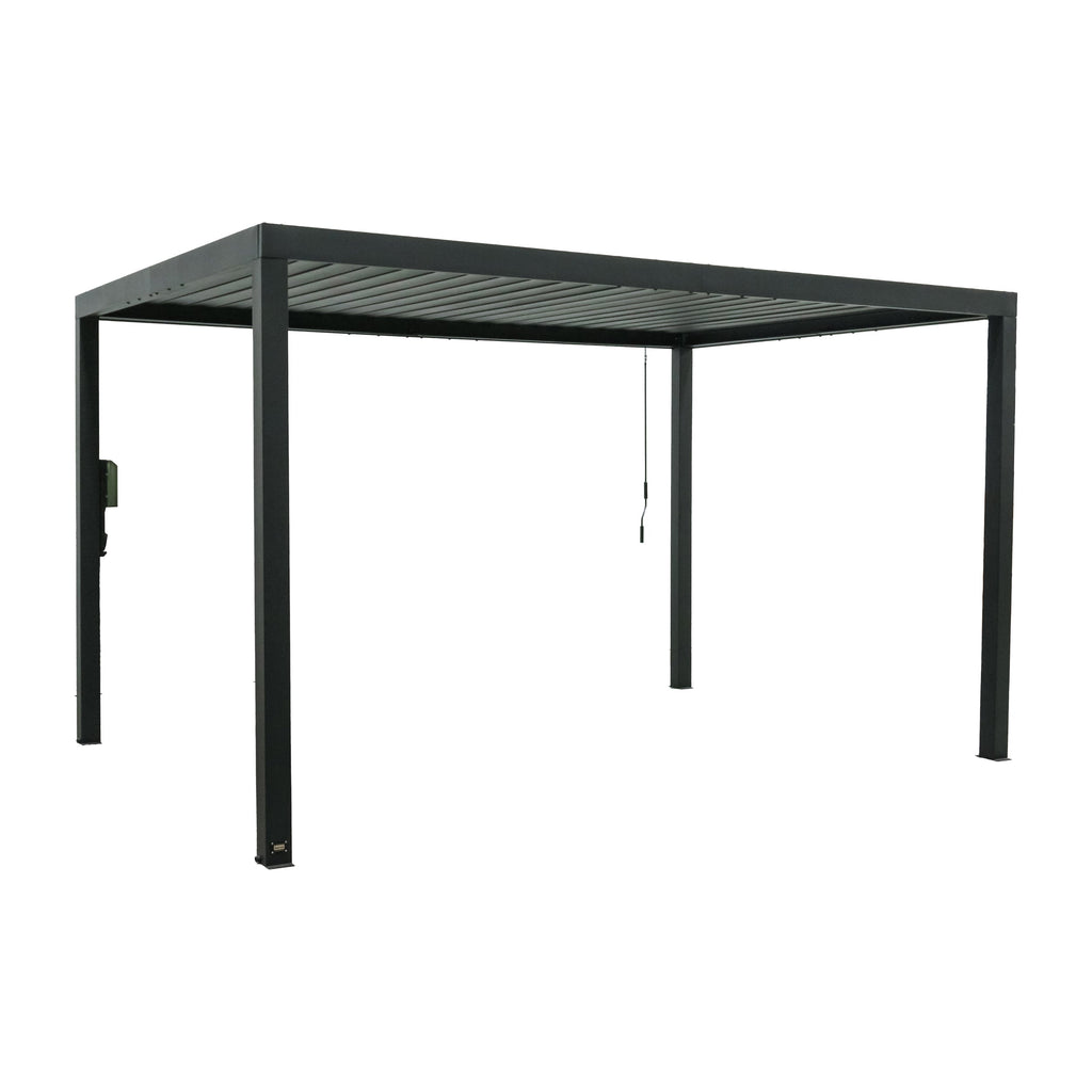 Sarasota Steel Louvered Pergola — 4.3m x 3m product photo 15