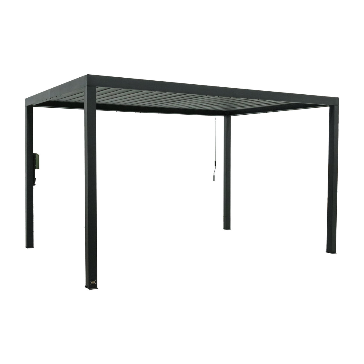 Sarasota Steel Louvered Pergola — 4.3m x 3m product photo 15