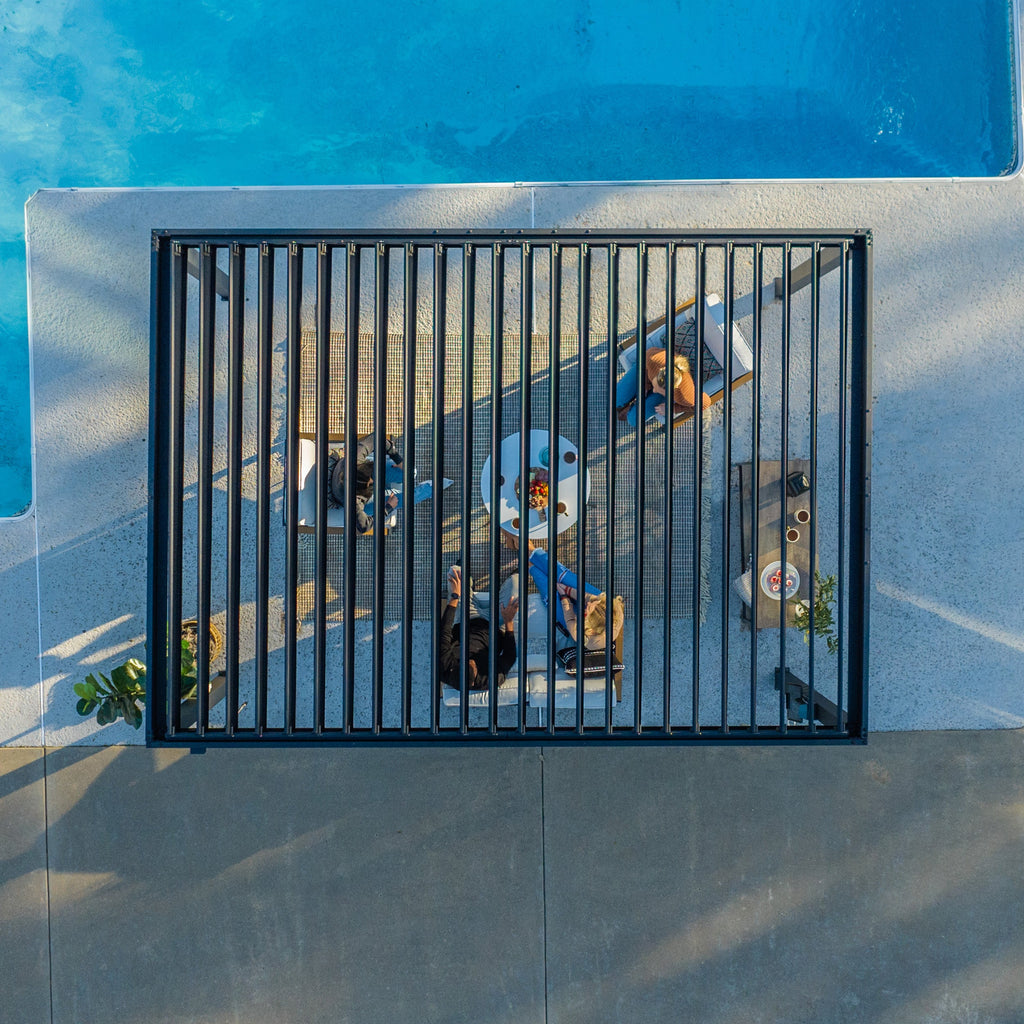 Sarasota Steel Louvered Pergola — 4.3m x 3m product photo 14