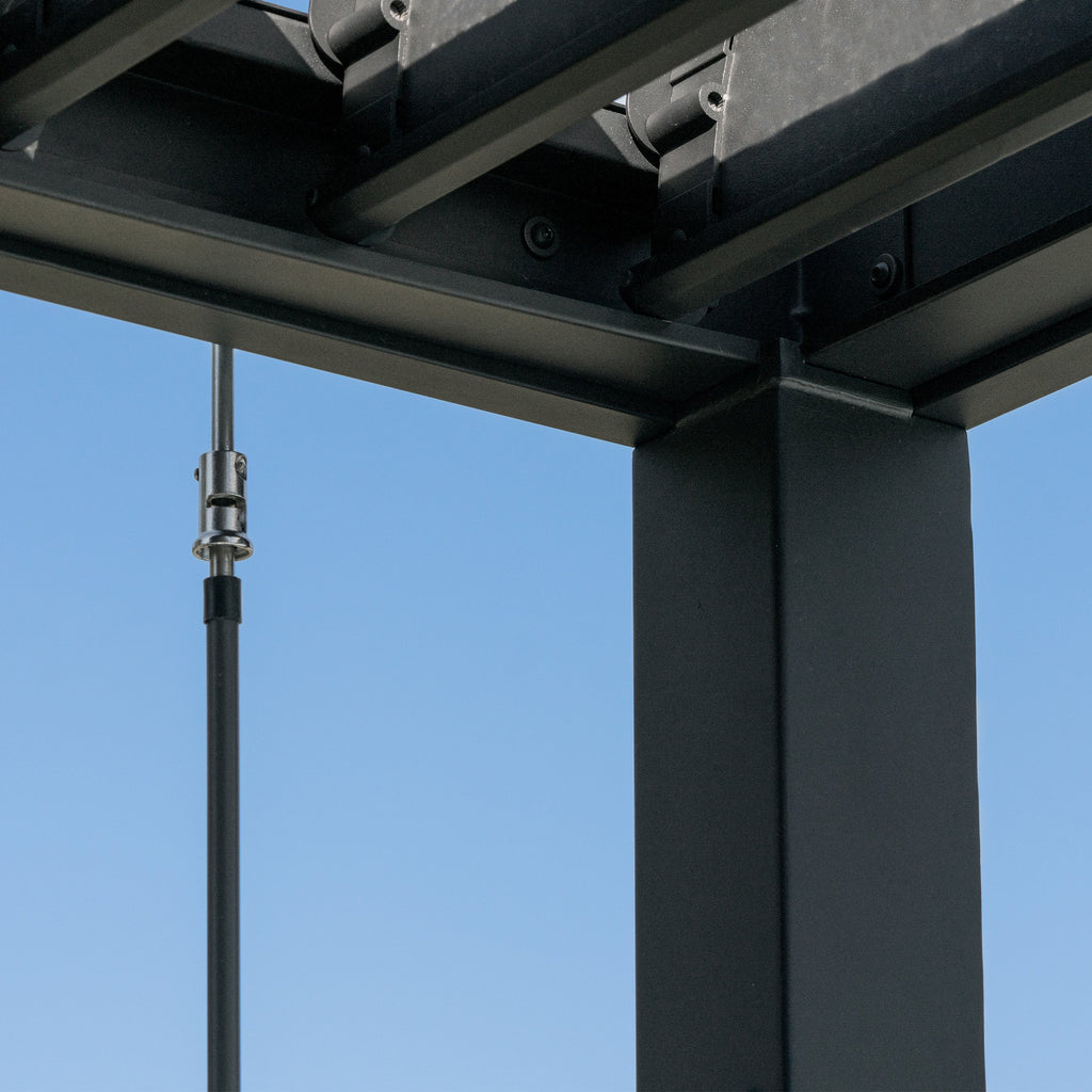 Sarasota Steel Louvered Pergola — 4.3m x 3m product photo 12