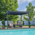 Sarasota Steel Louvered Pergola — 3.6m x 3m product photo