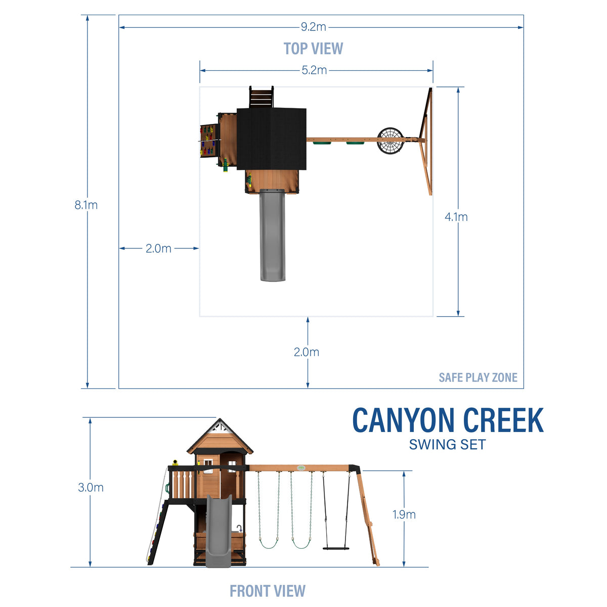 Canyon Creek Swing Set product photo 2