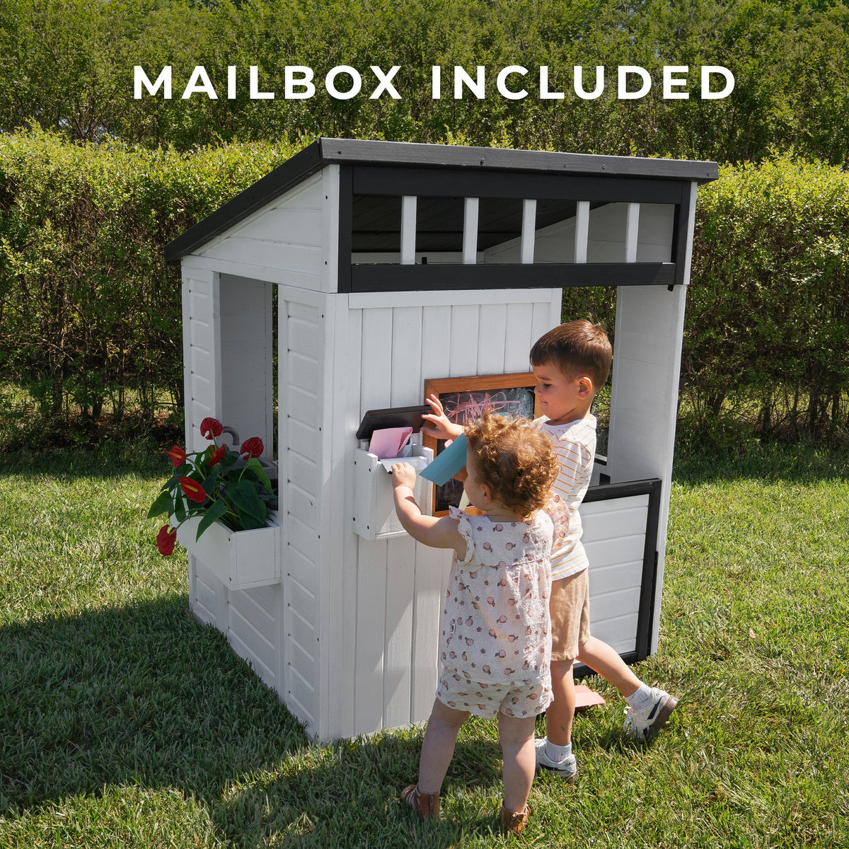 Caraway Cottage White Cubby House product photo 5