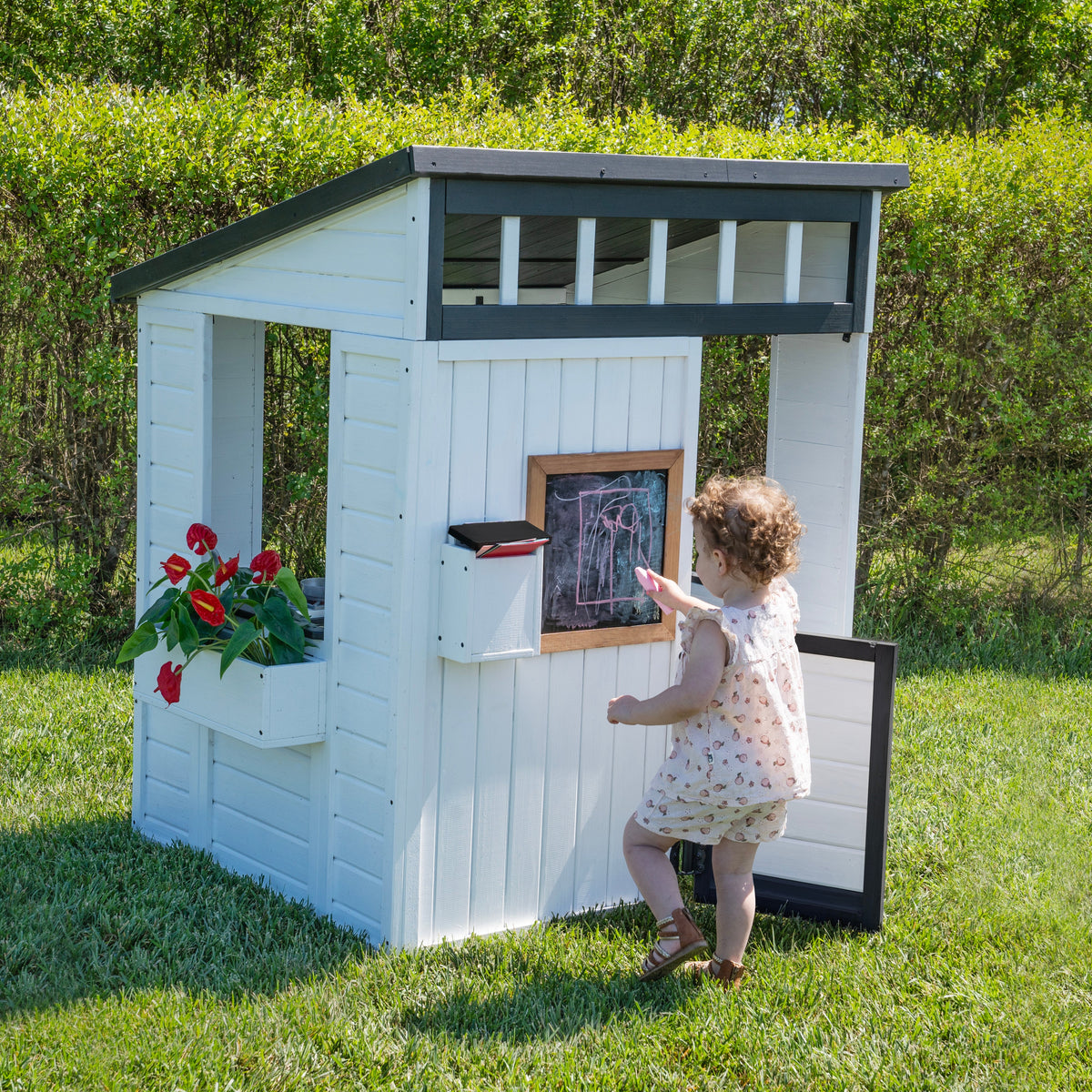 Caraway Cottage White Cubby House product photo 8