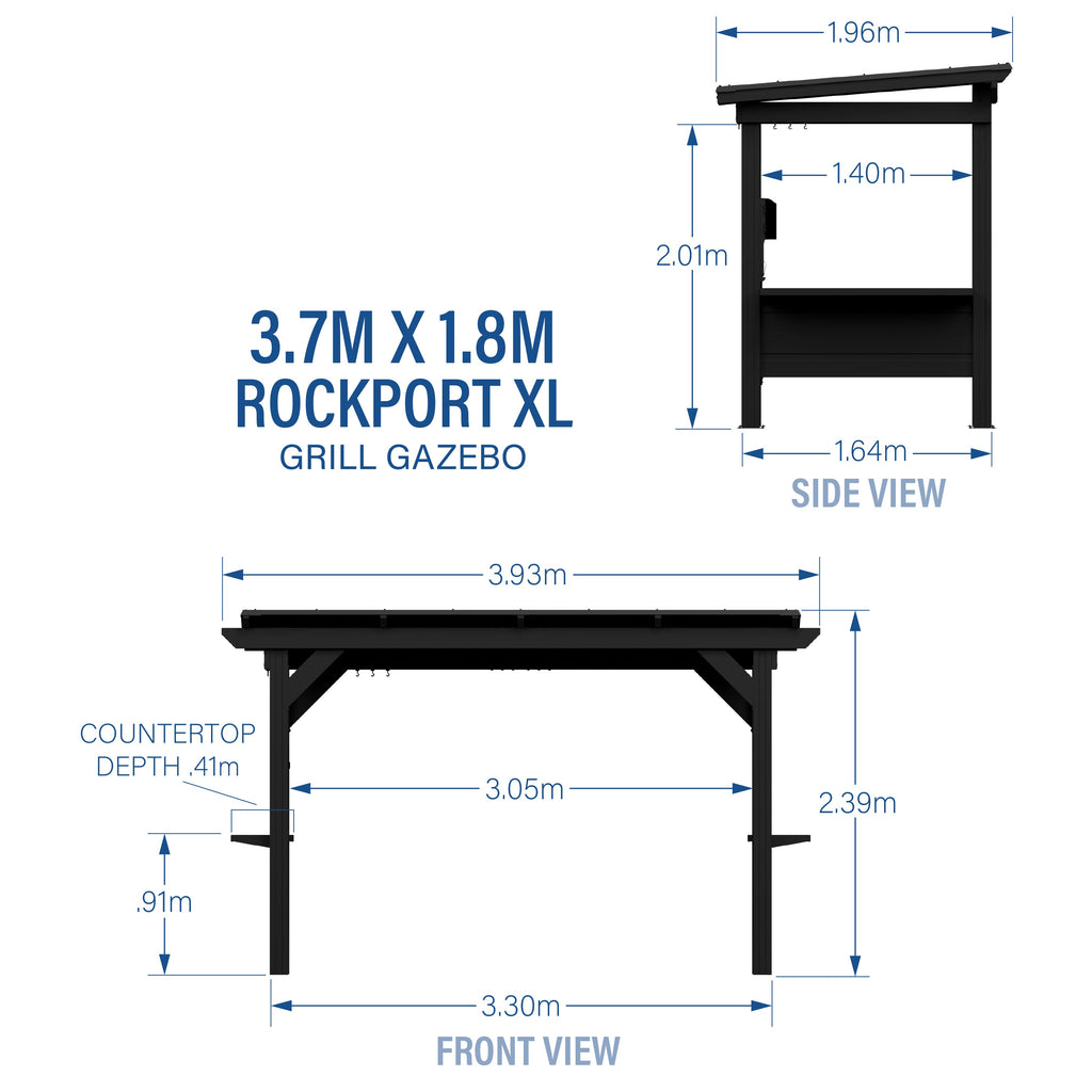 Rockport XL Barbeque Gazebo product photo 2