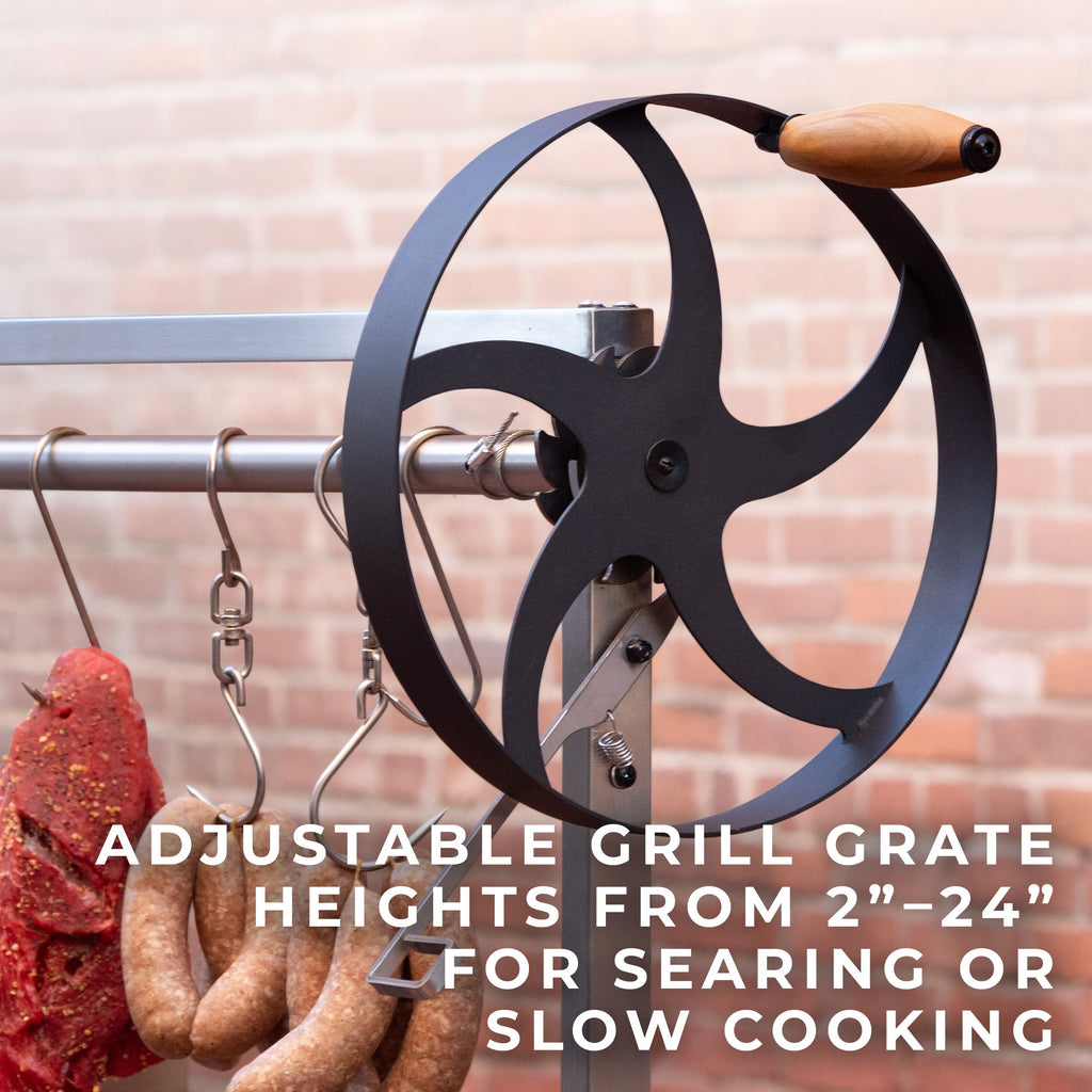 Argentine Santa Maria Wood Fire & Charcoal BBQ Grill product photo 5