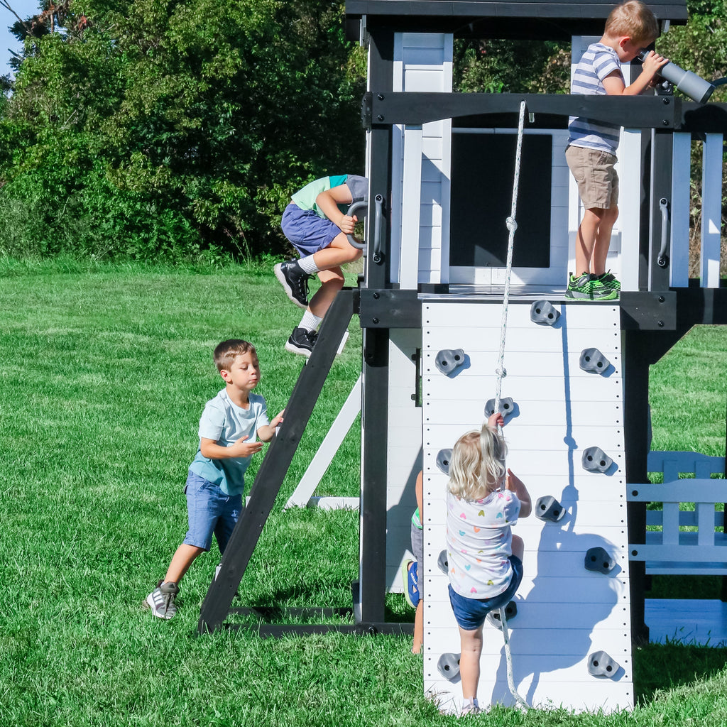 Canyon Creek White Play Centre Swing Set product photo 8