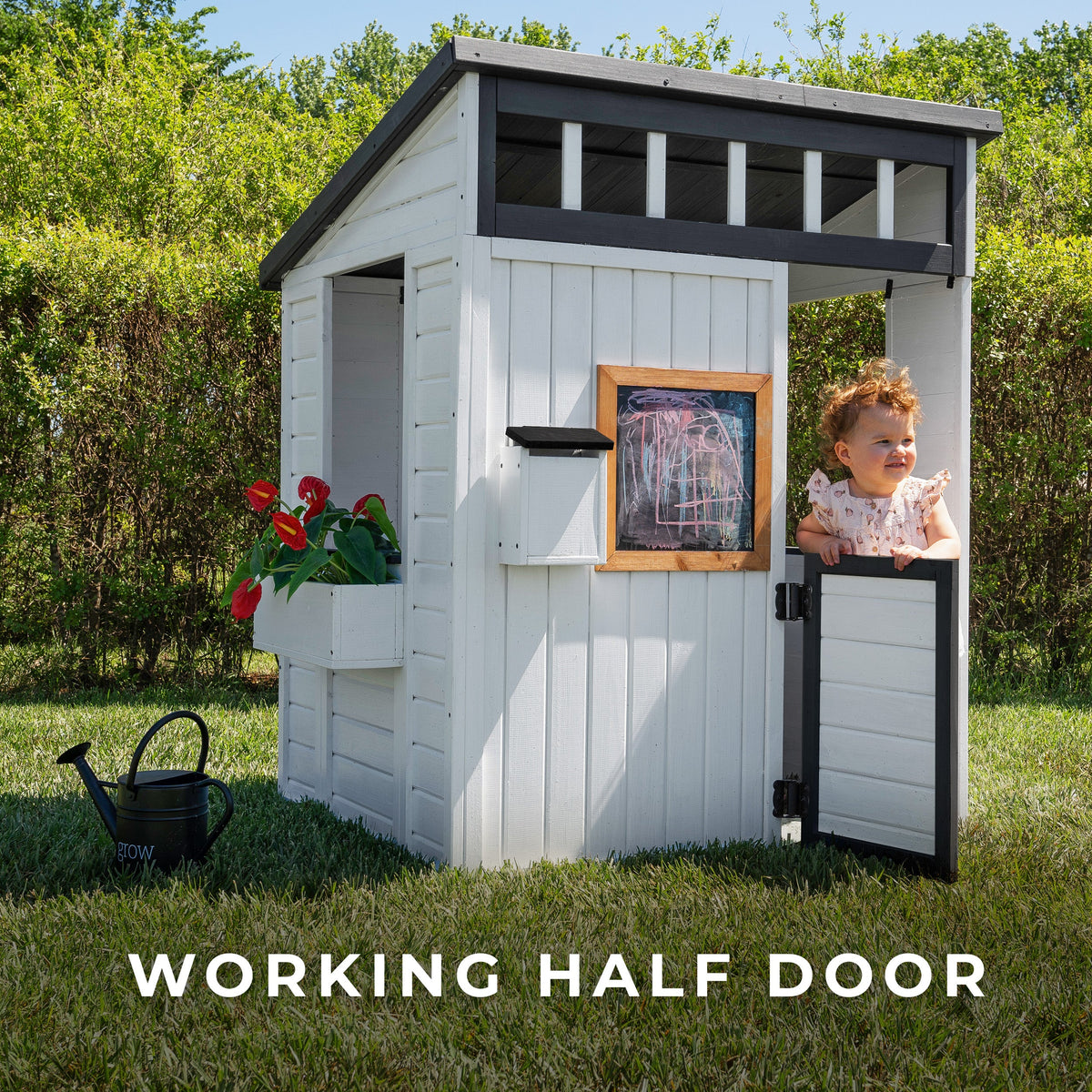 Caraway Cottage White Cubby House product photo 3
