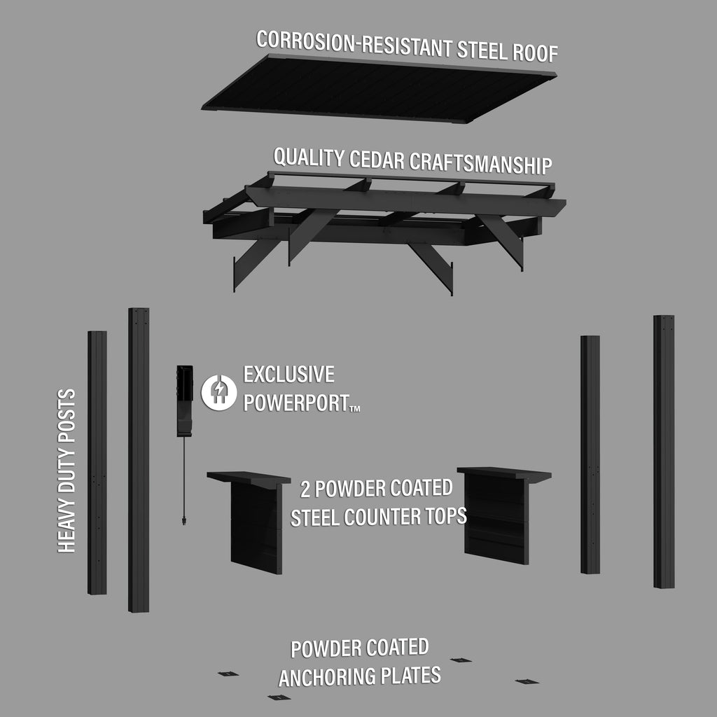 Rockport Barbeque Gazebo product photo 10