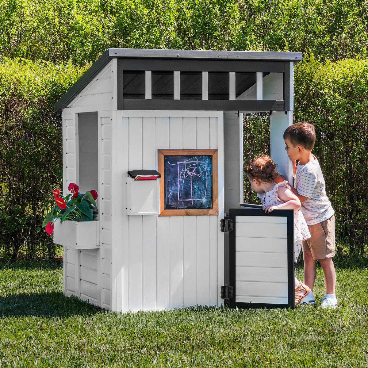 Caraway Cottage White Cubby House product photo 7