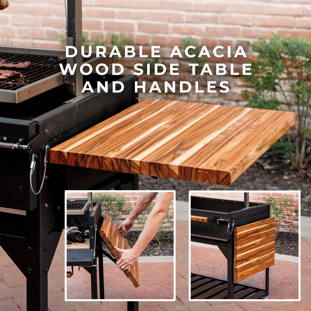 Argentine Santa Maria Wood Fire & Charcoal BBQ Grill product photo 8